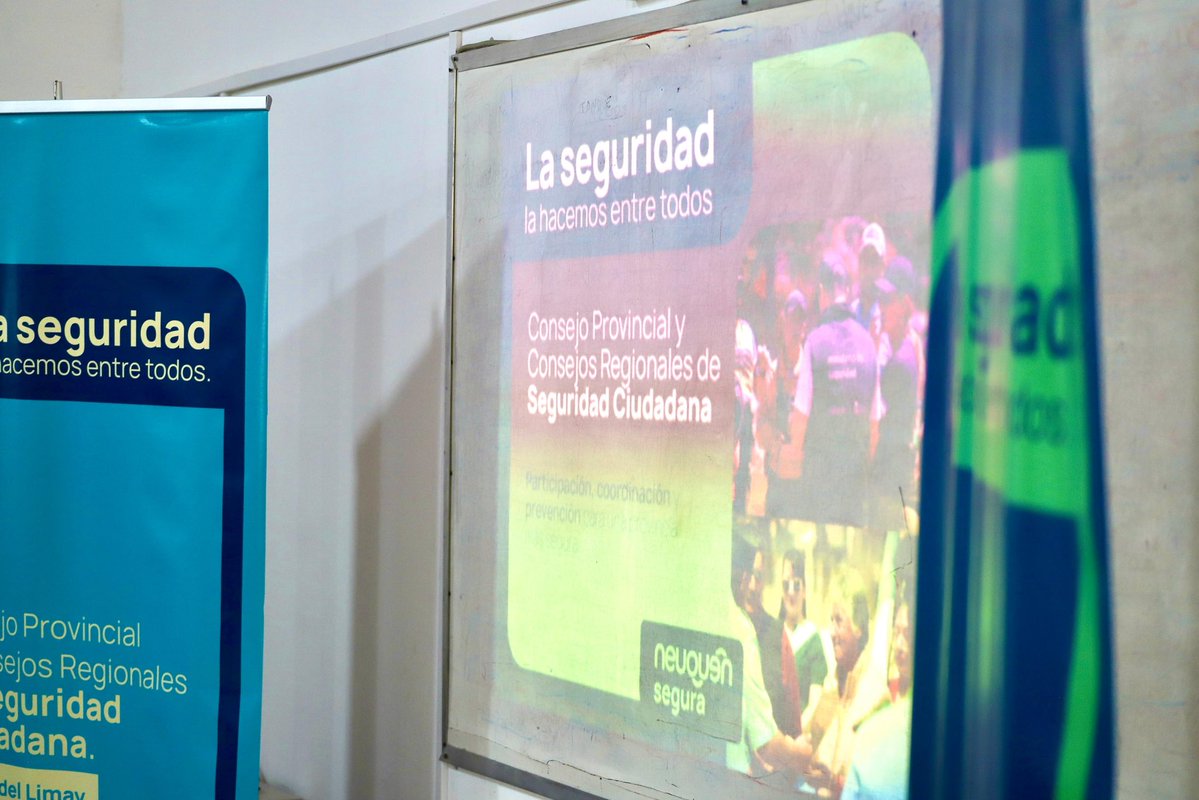 📍Picun Leufú es sede de la primera Asamblea del Consejo Regional de Seguridad Ciudadana del Limay. 

Un espacio clave de participación, articulación y planificación en materia de seguridad ciudadana. 🤝

#NeuquenSegura