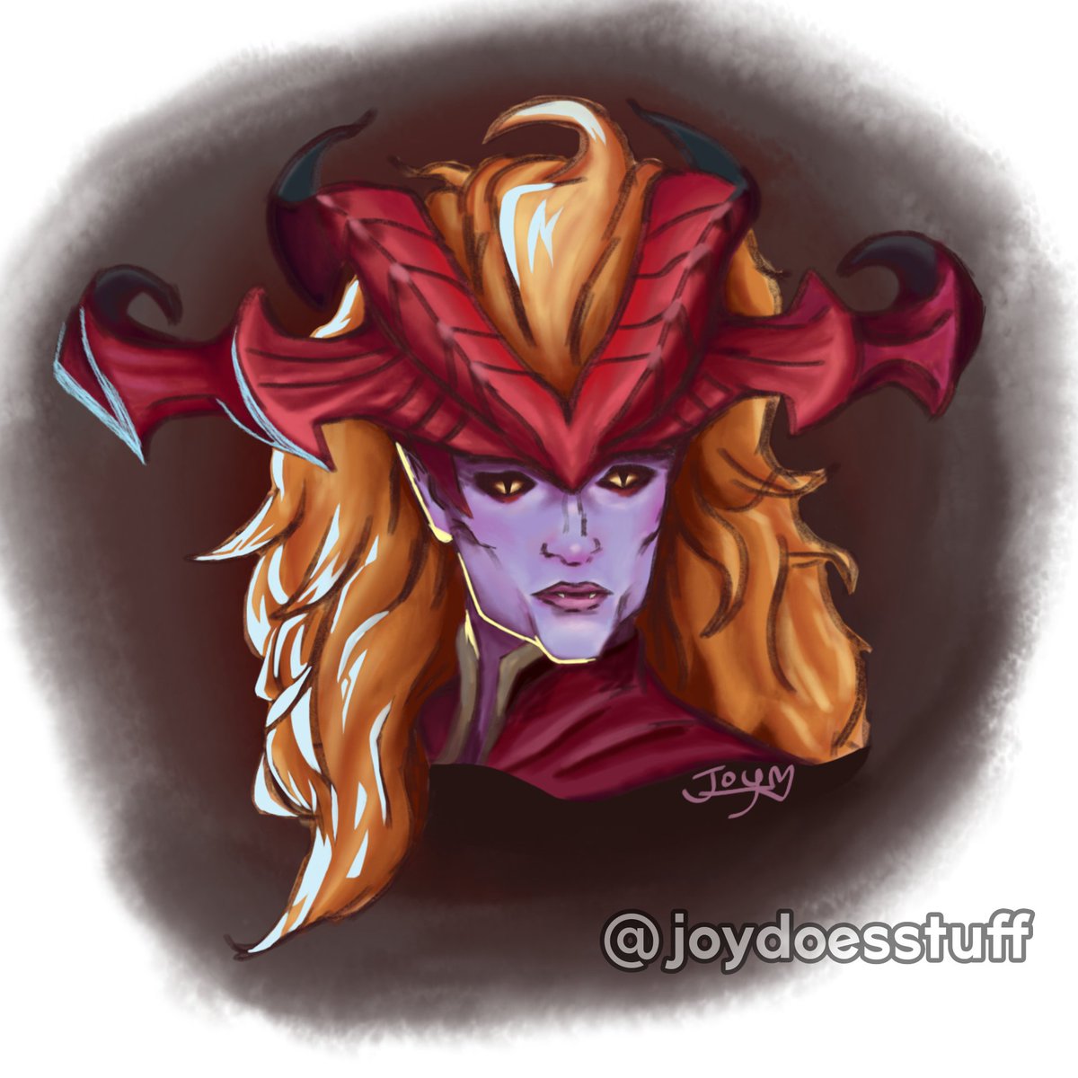 joydoesstuff's tweet image. #shyvana redesign is upon us! So had to sketch her, but ended up changing up some features for my vision 🔥🐲

#art #digitalart #LeagueOfLegends #LeagueOfLegendsFanArt #smallartist #artmoots #ArtistOnTwitter