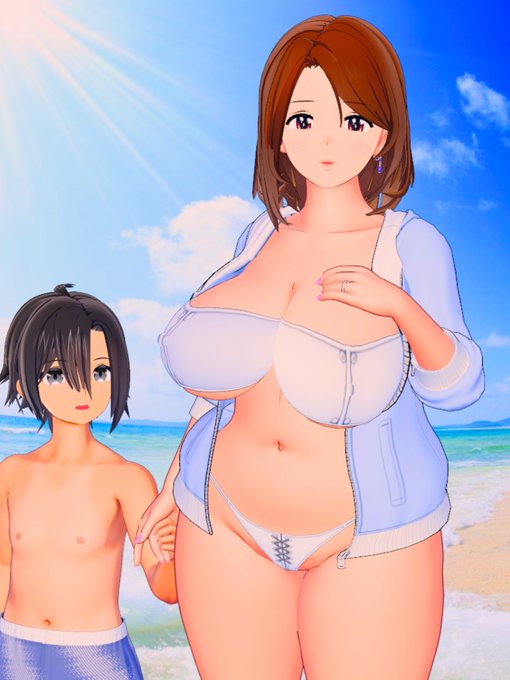 #アイコミ 視線に戸惑うママン