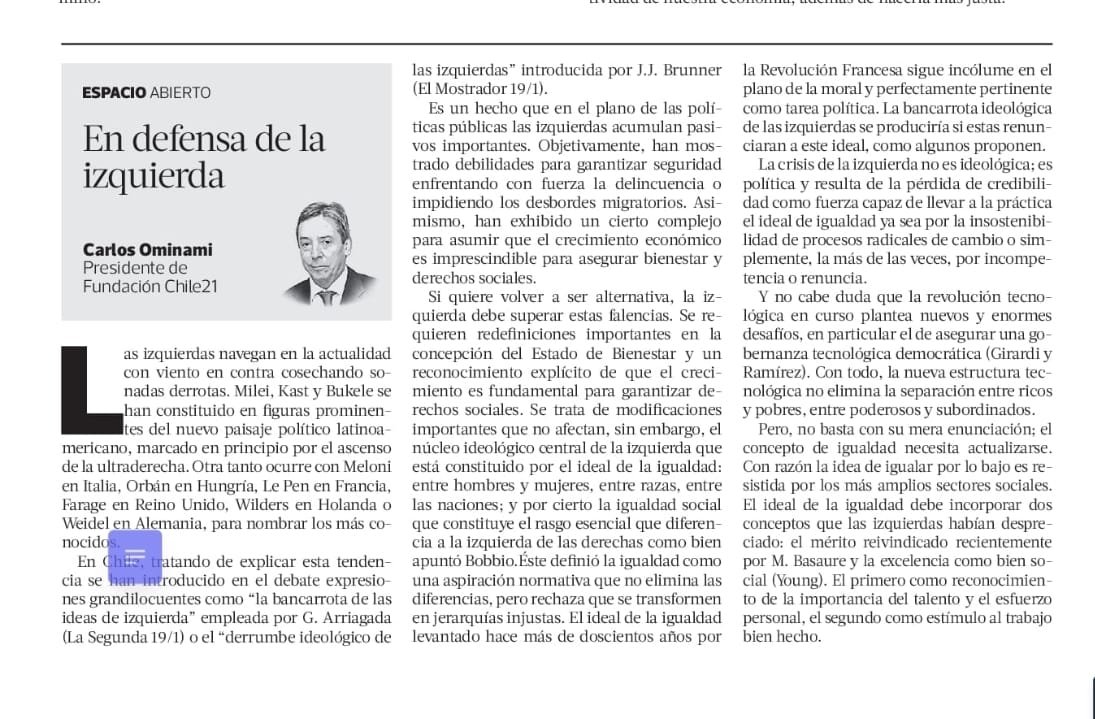 Fundacion Chile 21 tweet media
