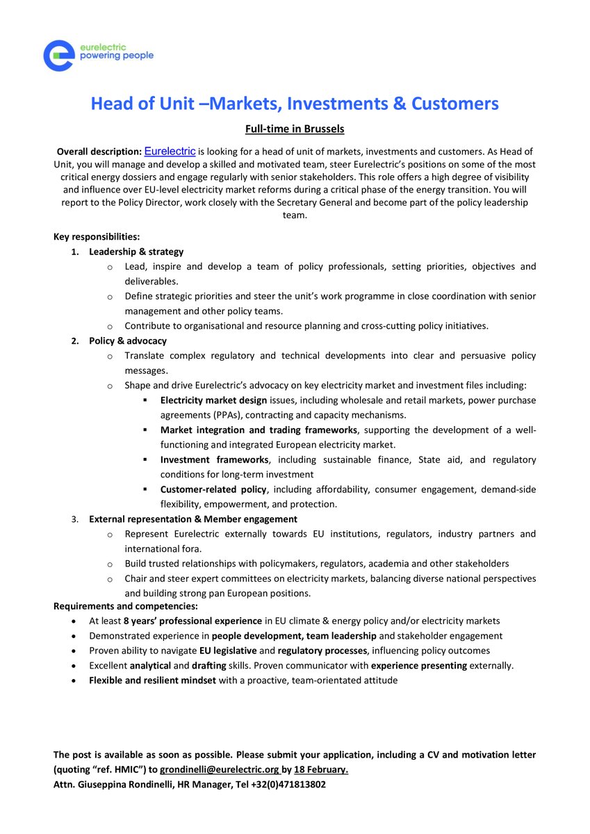 Eurelectric tweet media