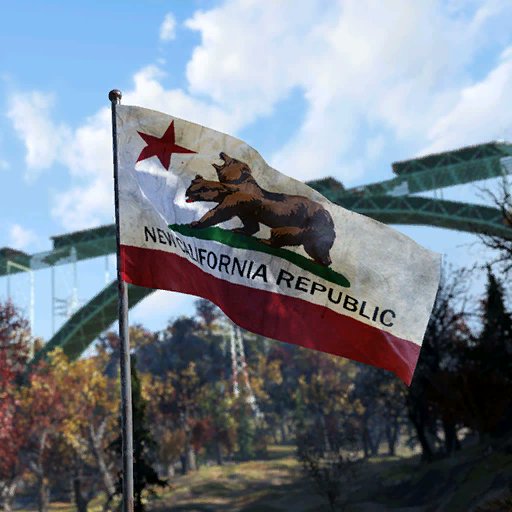 #Fallout GIVEAWAY:

I'm giving away 3 Steam keys for #Fallout76's new Mojave Bundle, featuring:

Ranger Power Armor Paint 
Ad Victoriam Super Sledge
Legion Legate Outfit &amp; Helmet
NCR Flag
&amp; more!

To enter, simply RT/Like this post! 

(Winners will be announced Monday Feb 2nd)