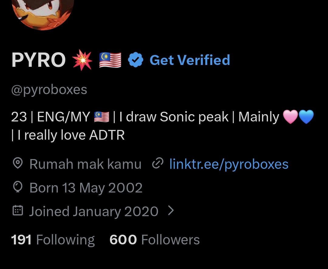 pyroboxes's tweet image. Took me awhile to get here

Thank you for the 600! 🥹