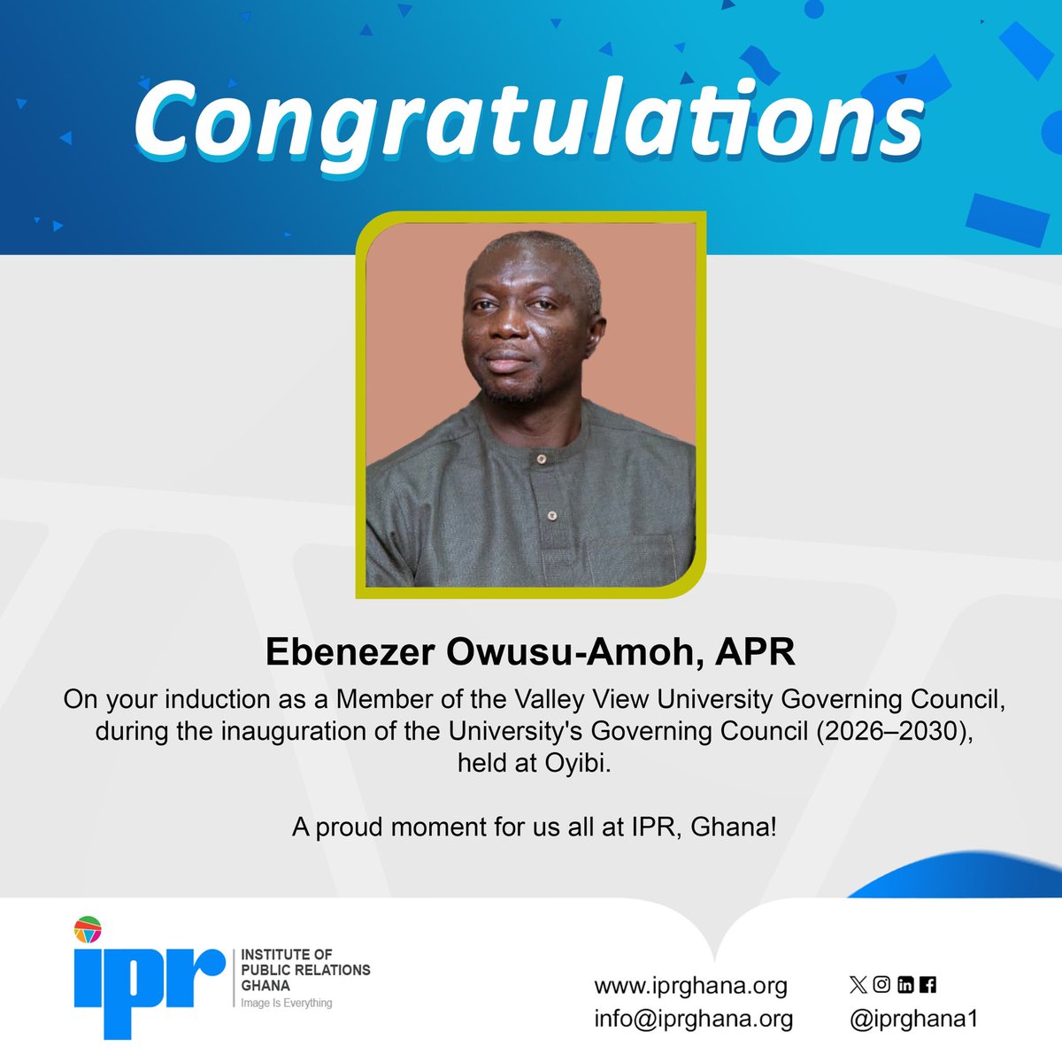 IPR, Ghana tweet media