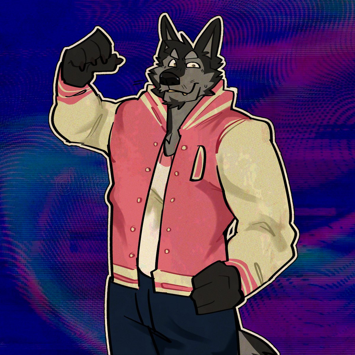 We (YES WE) sure love some big man in jacket right?🫶
/Commission