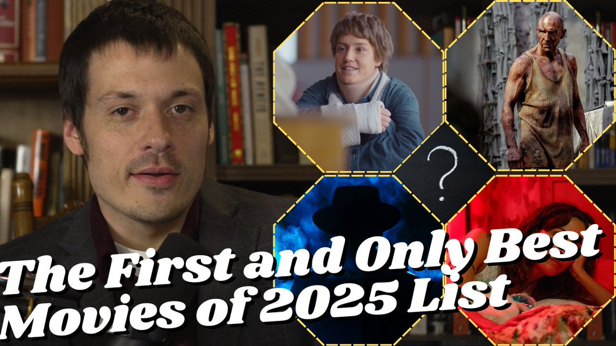 Last year, I created the Top 10 list. Despite (and to spite) the many imposters, I have decided to bring back the format this year to create the very first and only Best Movies of 2025 list.

Get the real thing on YouTube: youtube.com/watch?v=KlAMHN…