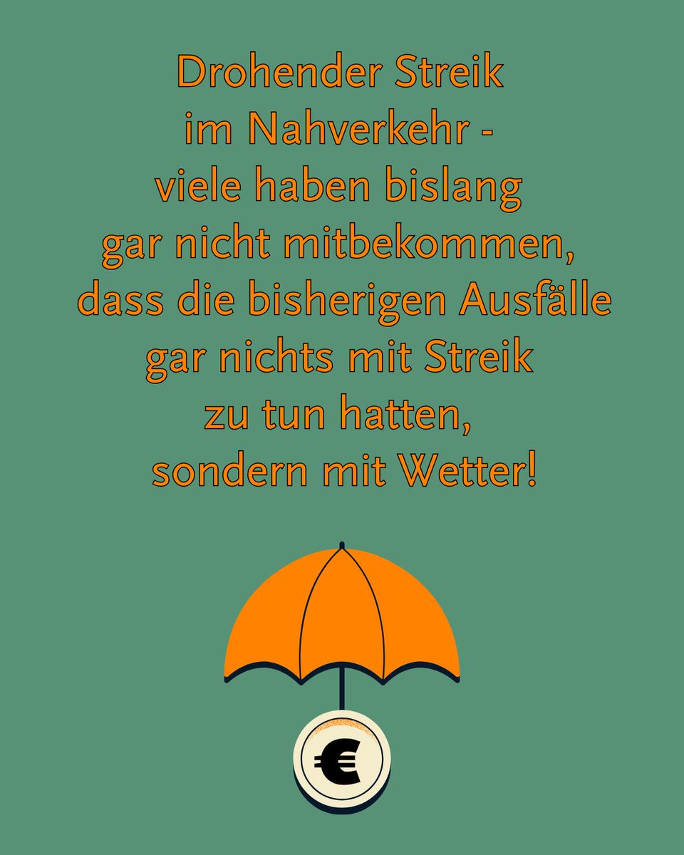 chinmeyer's tweet photo. #Verdi #Streik #Nahverkehr

#GrüneKohle #CashMan #Lustmacher 
#ChinMeyer 
https://t.co/Y4NBTwuOYQ https://t.co/djiPYV5IR2