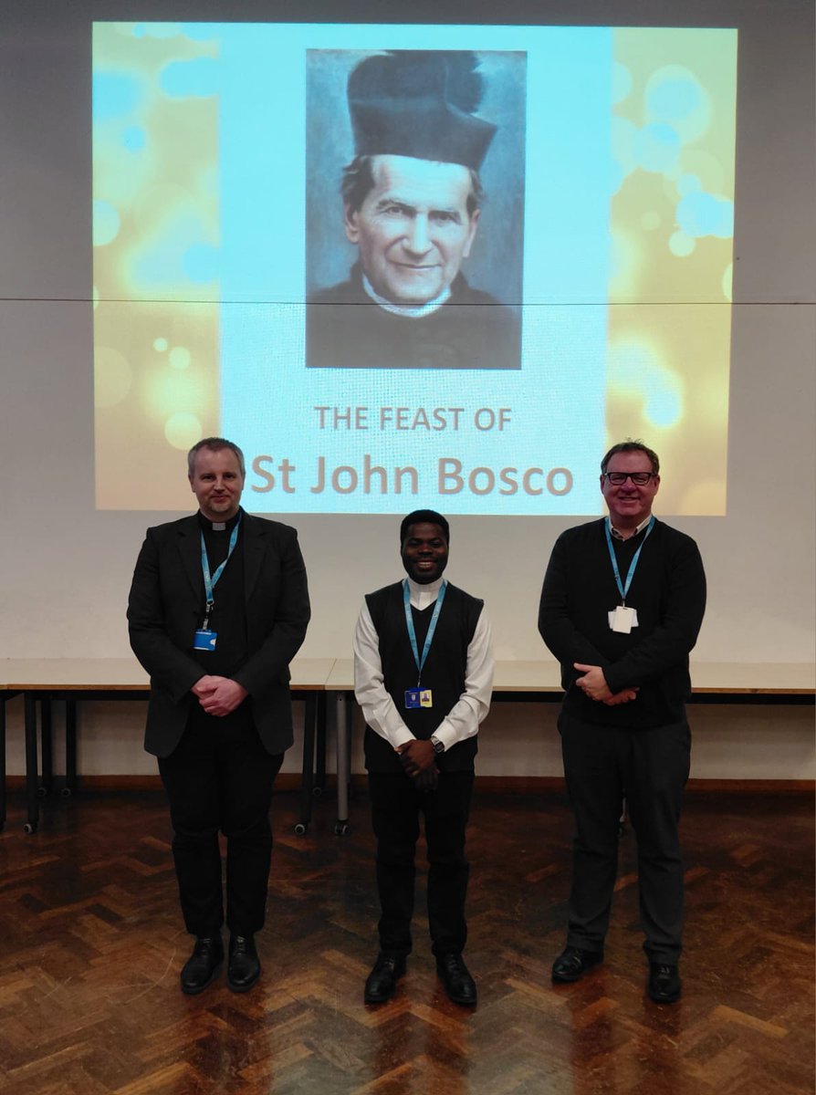 SalesianAcademy's tweet image. Today we celebrate the Feast of St John Bosco, our school Feast Day 

Pupils gathered by year group for a joyful Celebration of the Word, led by pupils and staff. A prayerful start to a day inspired by faith, joy, and hope.

#RUAH #Chaplaincy #CelebrationOfTheWord