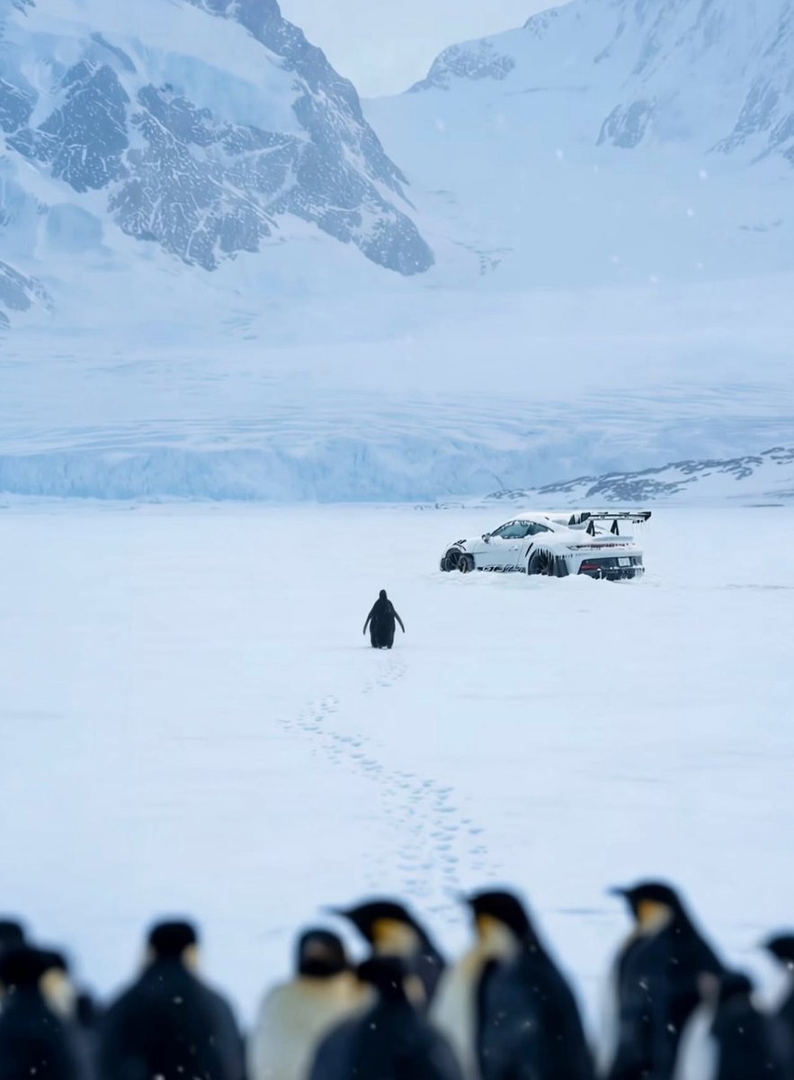 terrenoviral's tweet image. La publicación de Plex tras las críticas por la compra de su Porsche GT3 RS: “Haz eso que nadie entiende, ve hacia tus montañas, sé el pingüino.” 🐧