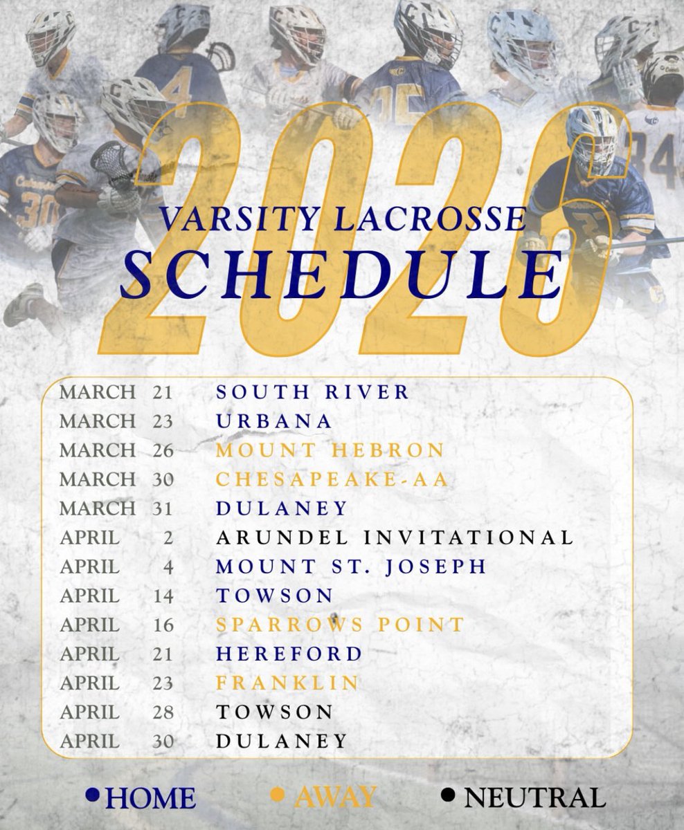 Catonsville HS Boys Lacrosse tweet media