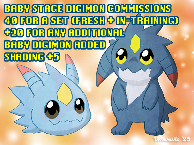 🐾 Veemonsito🐾 🌟Commissions OPEN🌟 tweet media