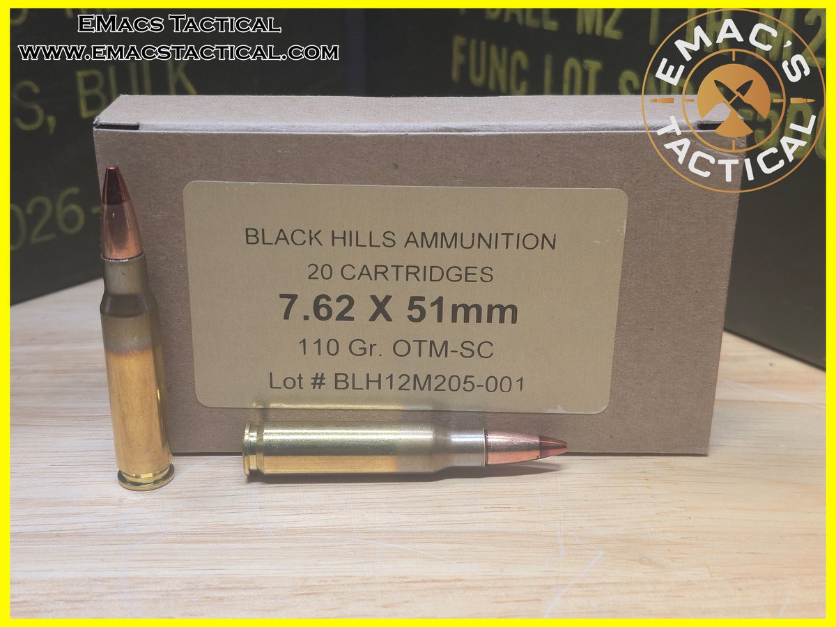 emacstac's tweet photo. Back! IWA P-85, 308 SLAPS SALE, LC 308 Tracer, LC M2 Ball, 30-06 API - https://t.co/7EKUHEl1wF https://t.co/ufZpg6K5FM