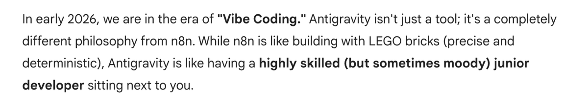 Challenge accepted! Let's go and meet my moody Antigravity!  👀