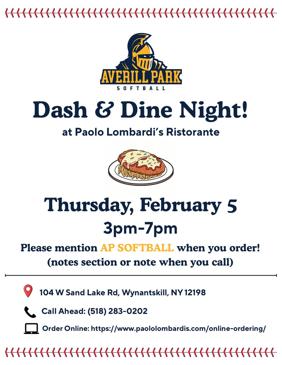 Averill Park Softball tweet media