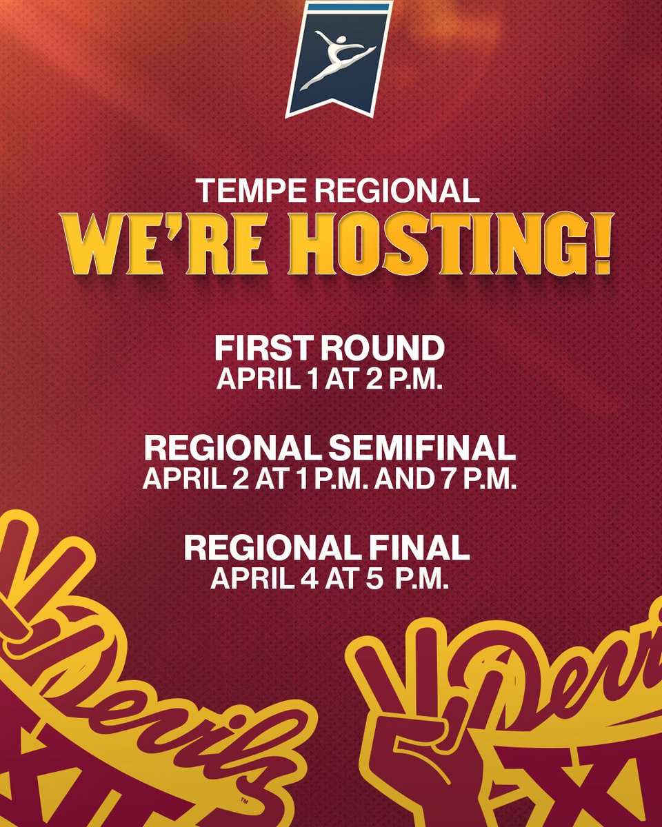 Sun Devil Gymnastics tweet media