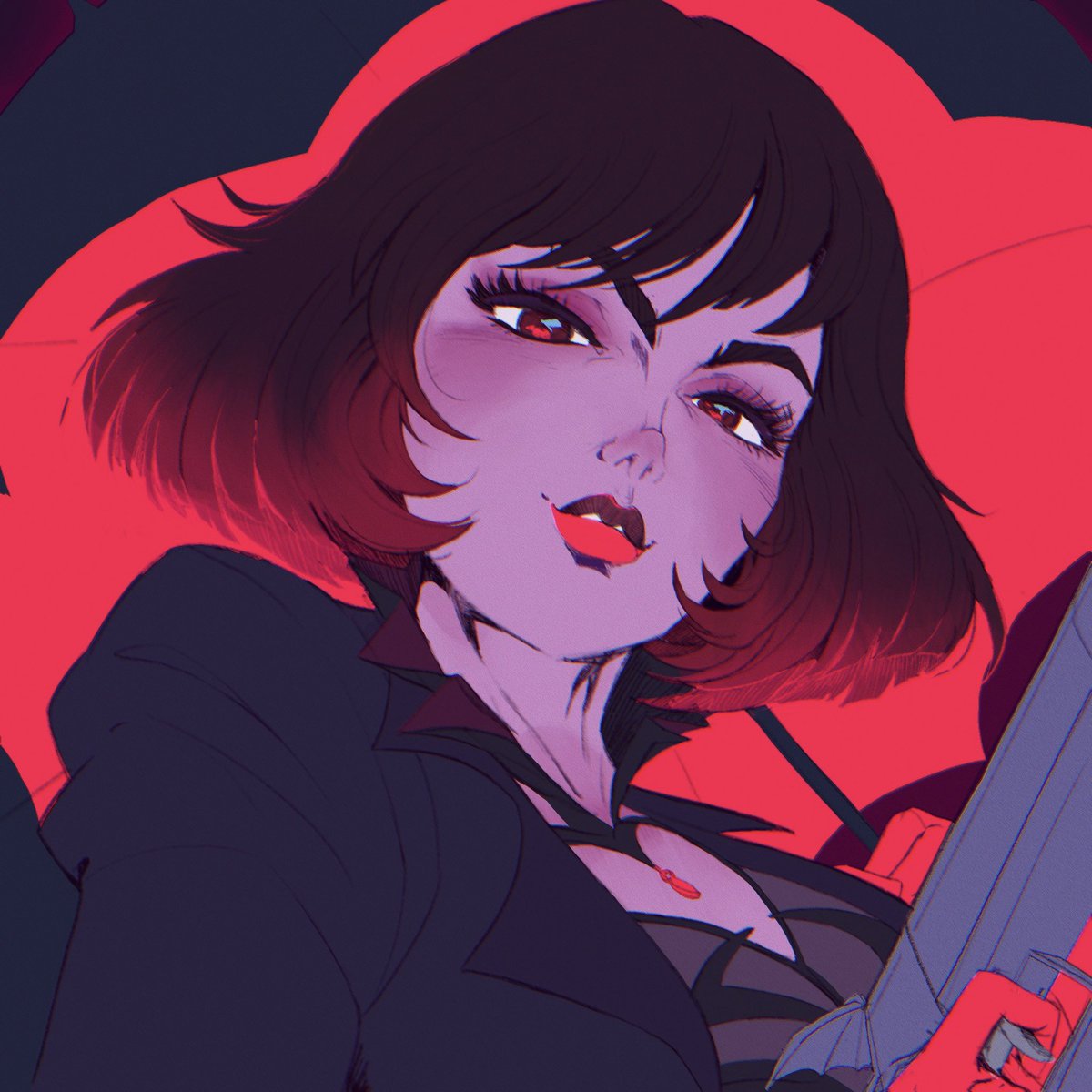 noski_RR's tweet image. Commission
Mina from Deadlock