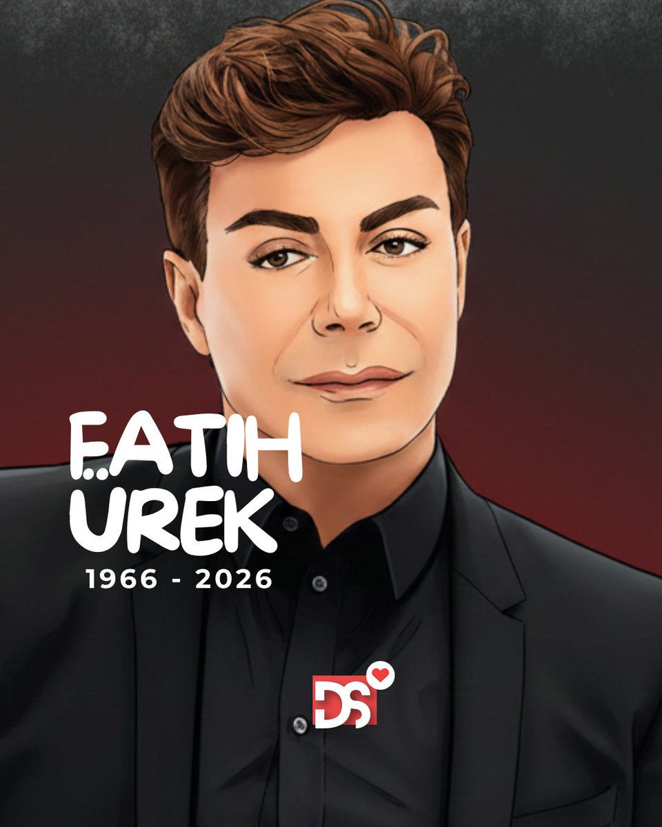 DS Kültür Sanat Ailesi olarak Fatih Ürek'e Allah'tan rahmet, ailesine ve sevenlerine başsağlığı dileriz. 🥀

#fatihürek