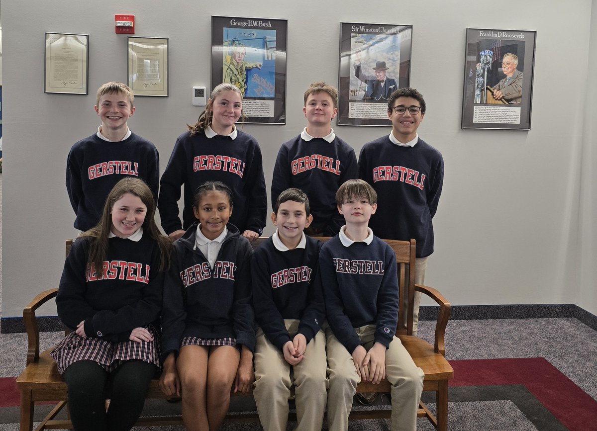 Gerstell's tweet photo. 🎉👏 Recognizing our outstanding middle school students who earned President’s Honors for the second quarter! Your focus, effort, and commitment to learning continue to set the bar high. Keep up the great work! 📚🌟
#PresidentsHonors #AcademicExcellence #FalconPride https://t.co/FvG5ABAWM1