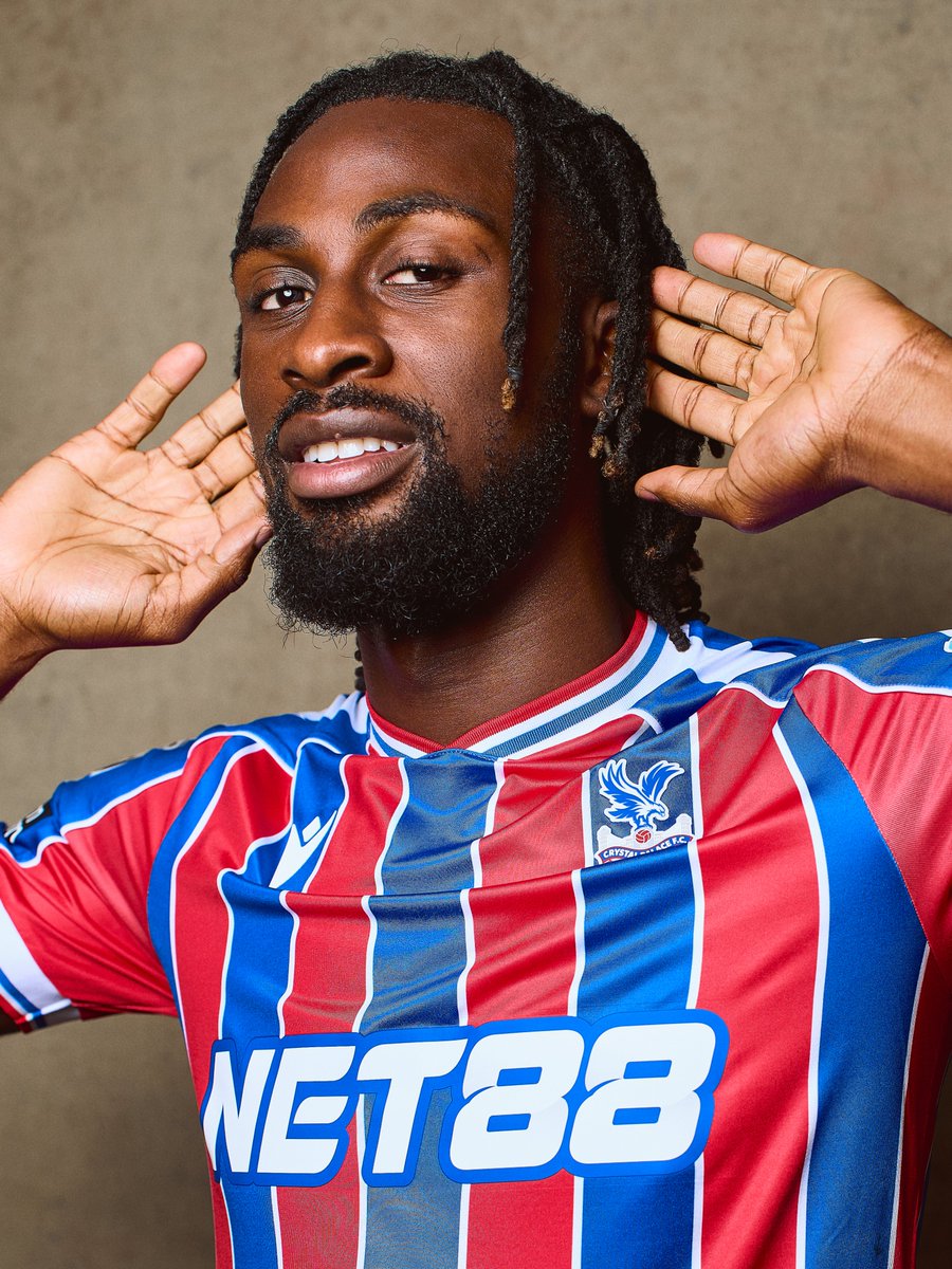 CPFC's tweet image. Evann Guessand. Palace. ✅