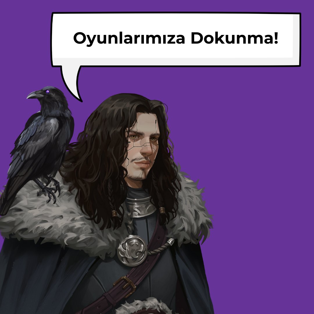 Oyunlarımıza Dokunma!

#OYUNUMADOKUNMA