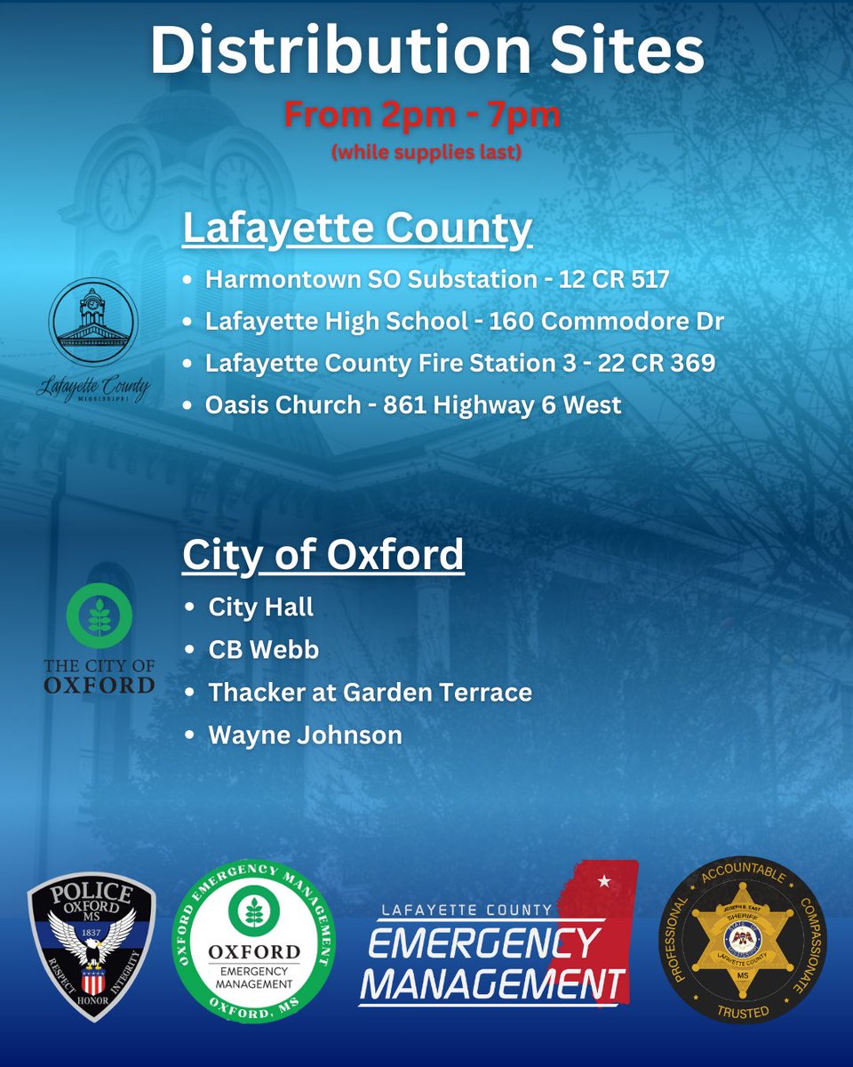 Lafayette County EMA tweet media