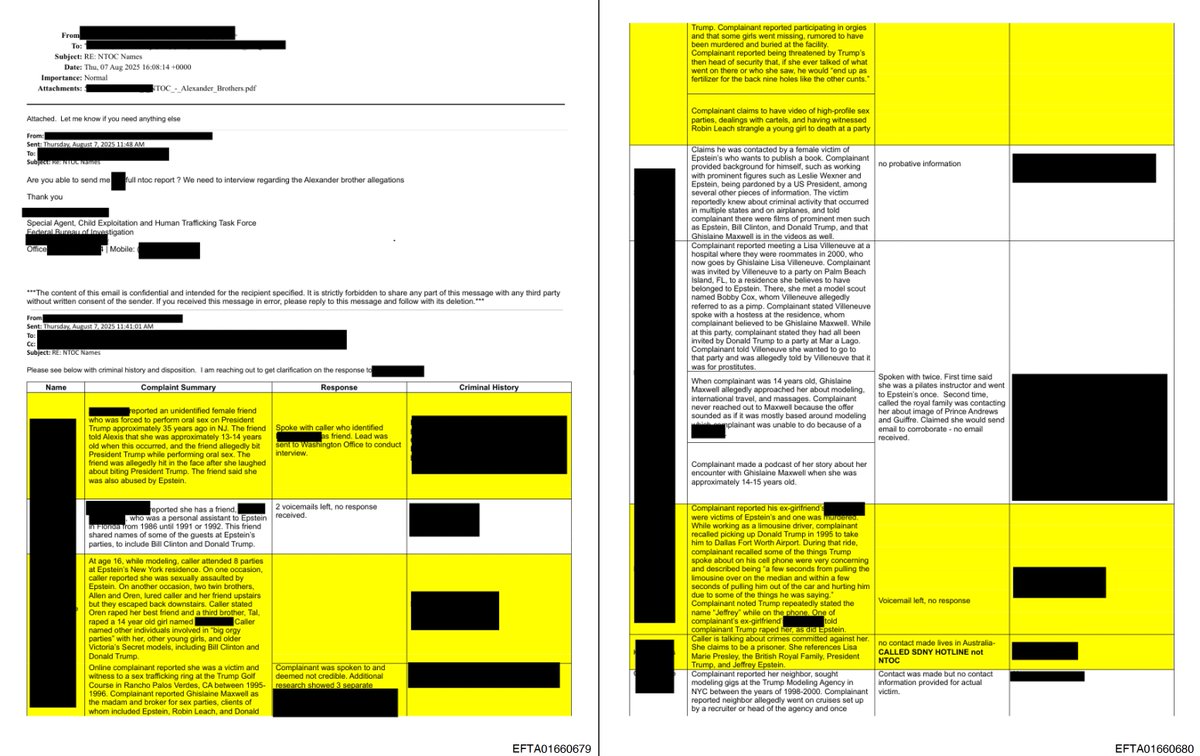 RyanRozbiani's tweet photo. 🇺🇸 The full file of the alleged claims against Trump in the newly released Epstein Files

Warning: this is not easy to stomach. https://t.co/zZvOguTnmt