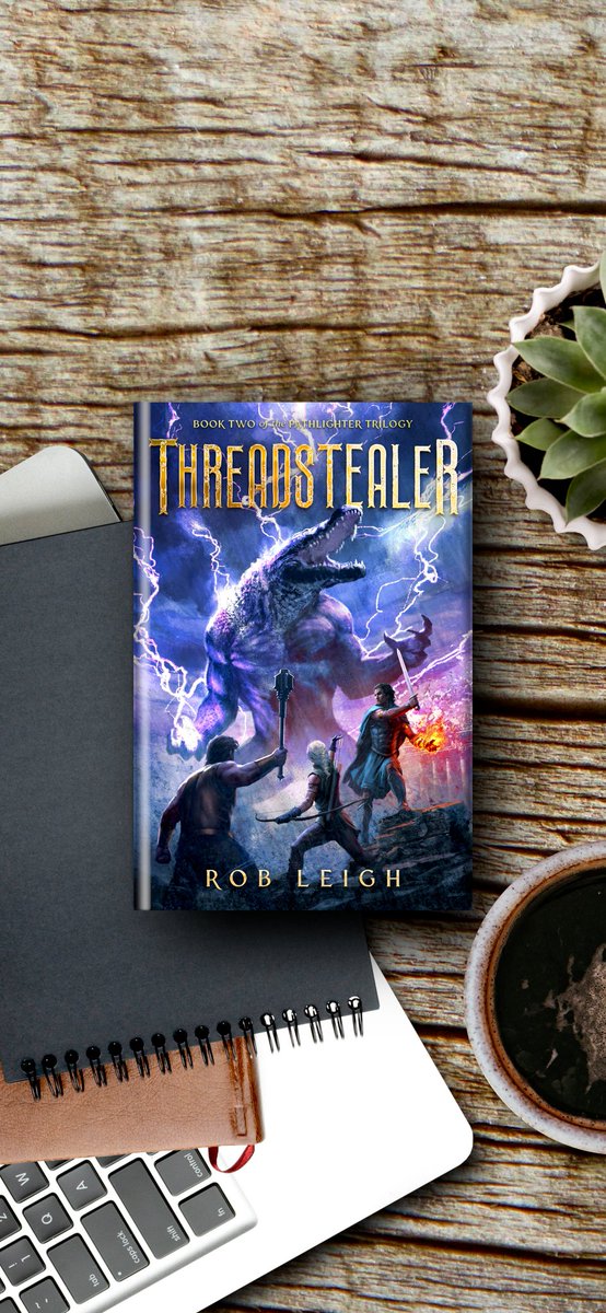Cover Reveal 🔸 THREADSTEALER 🔸by <a href="/ProblyRobWriter/">Rob Leigh-Threadstealer in edits! 🧵</a> 

"THE EYES HAVE ARRIVED, AND THEY ARE FIXED ON CHAOS"

April 10, 2026

Book trailer 👇🏼🔗