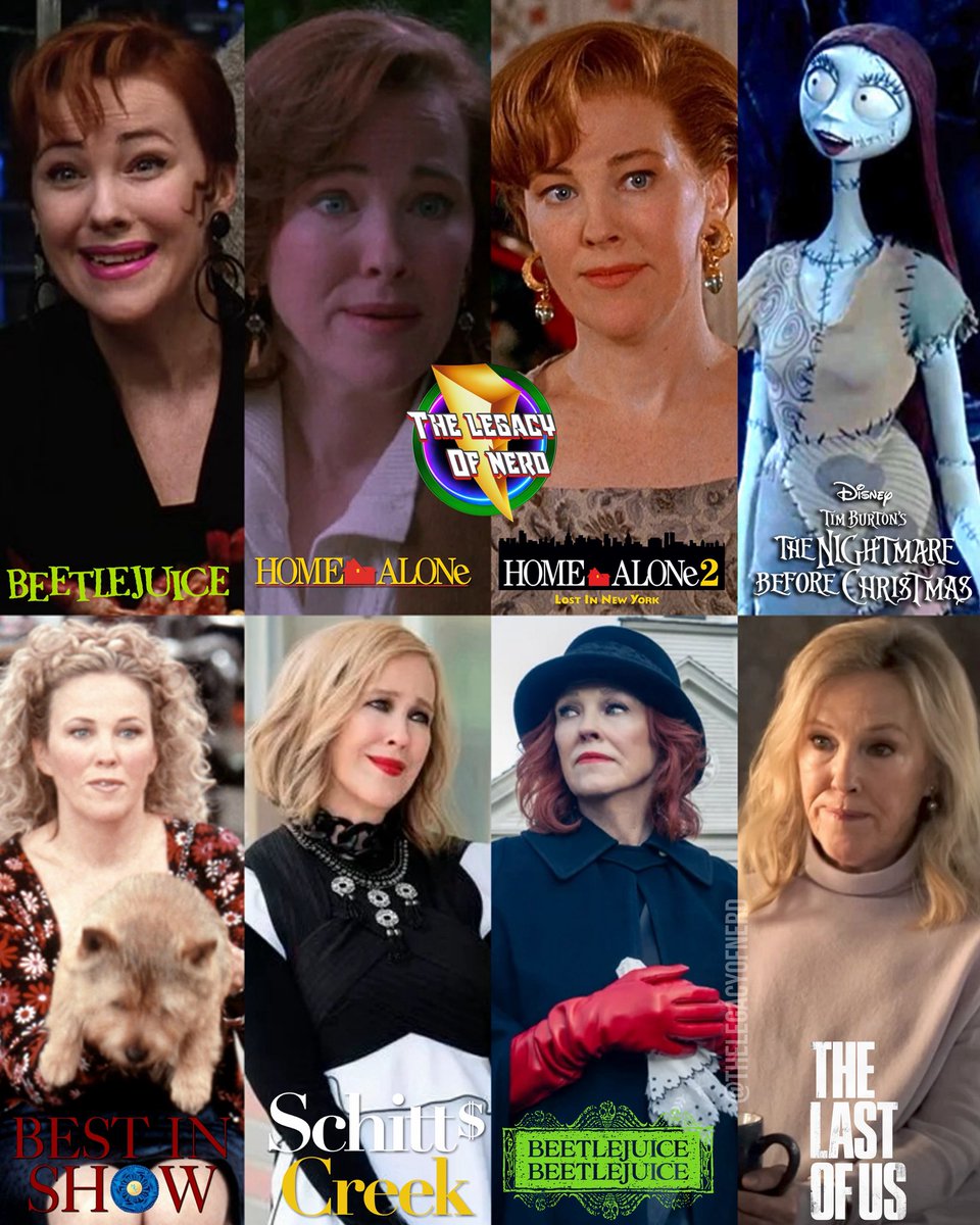 Catherine O’Hara had an amazing career as an actress with many memorable roles including:

• Beetlejuice 
• Home Alone 
• Home Alone 2: Lost In New York 
• The Nightmare Before Christmas 
• Best In Show 
• Schitts Creek 
• Beetlejuice Beetlejuice 
• The Last Of Us