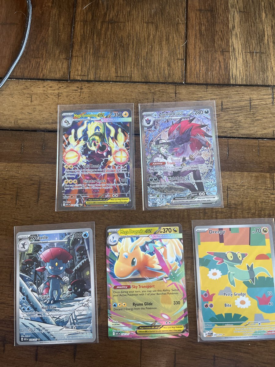 There is NO CHANCE I hit 2 SIRs out of 3 tech sticker packs 😭