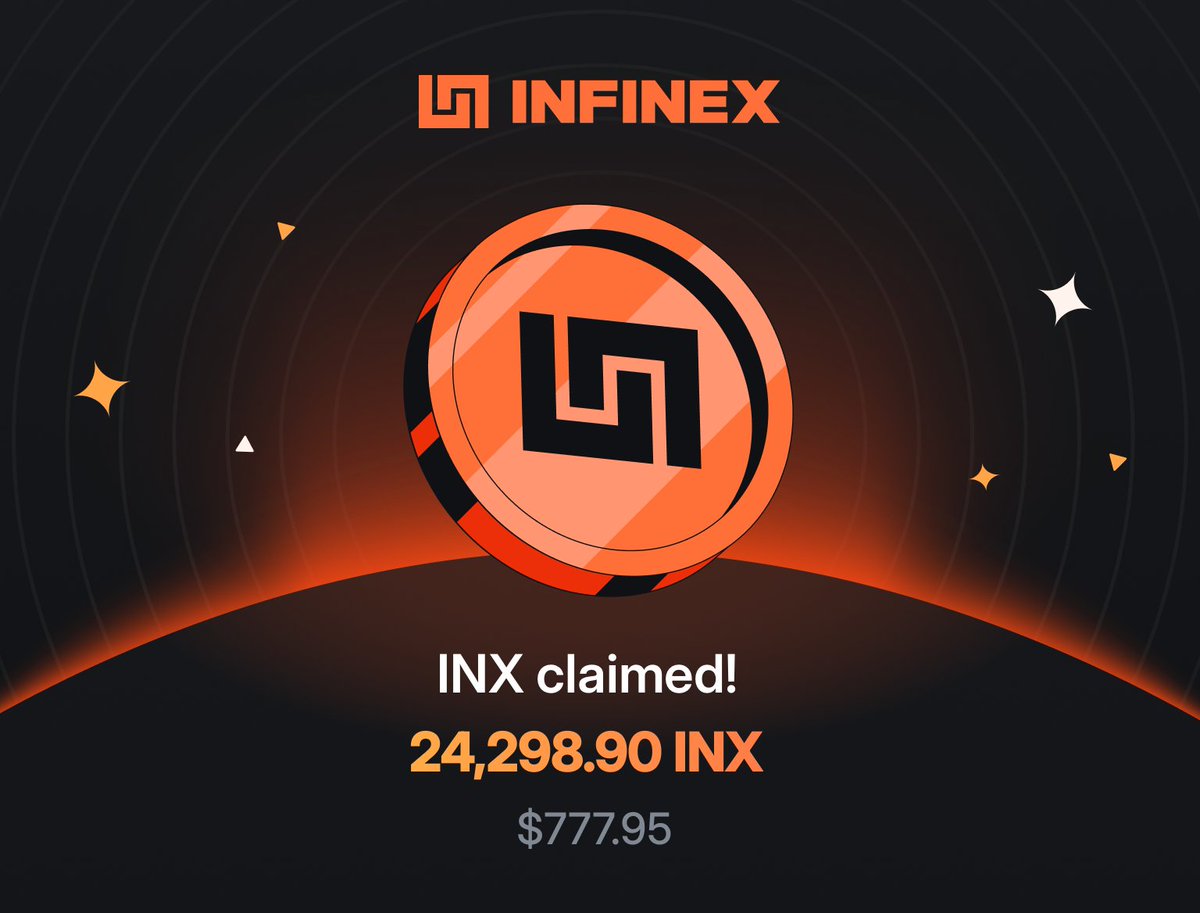 I just claimed 24,298.90 INX from my <a href="/infinex/">Infinex</a> µPatron airdrop!