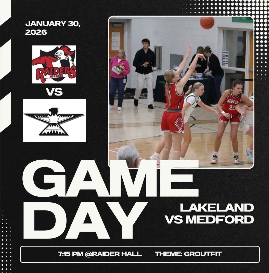 raidersgirlsbb's tweet photo. GAMEDAY!!

GNC battle vs Lakeland at Raider Hall!

Potential major milestone tonight!! @KlingbeilT70876 (1000 points!!!…10 away)

Go Raiders!!

@WJFW_Sports @WAOW @WSAW https://t.co/KzcGVC0kSR