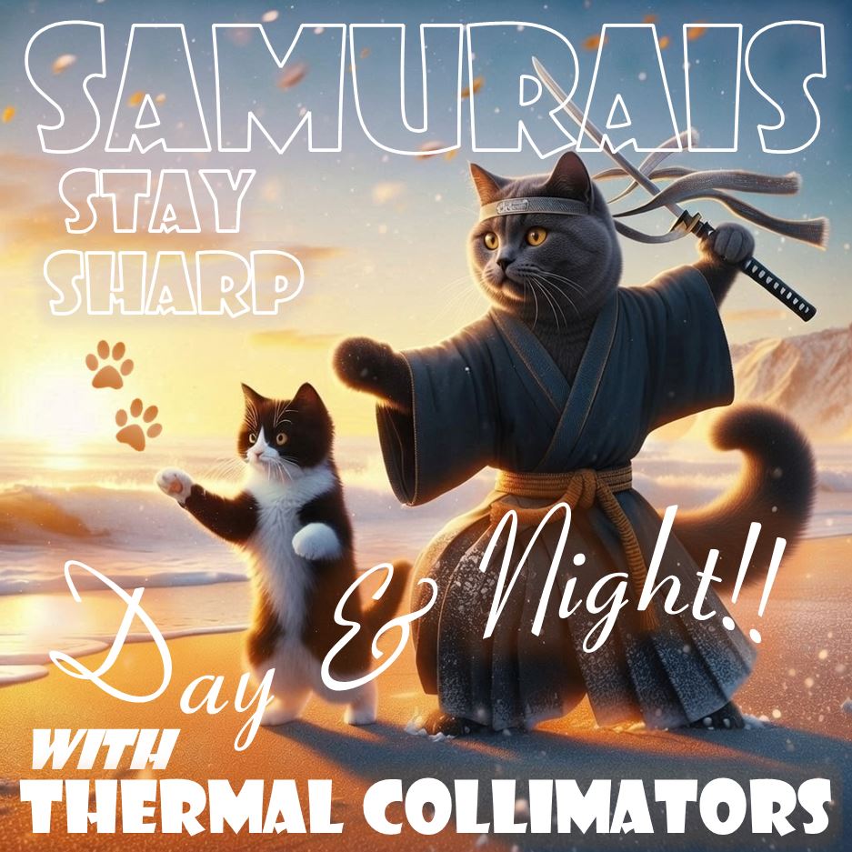 4 thermal collimators and 3 shotguns will now protect our snipers — special thanks to Richard on 🦋Blue for sponsoring 2‼️🙏

Y'all are really saving lives‼️👏👏👏

#Fellas, our defenders need to live✨🛡️ to continue showing great results ⚔️🔥 Let's keep our #Samurais sharp 😼👇