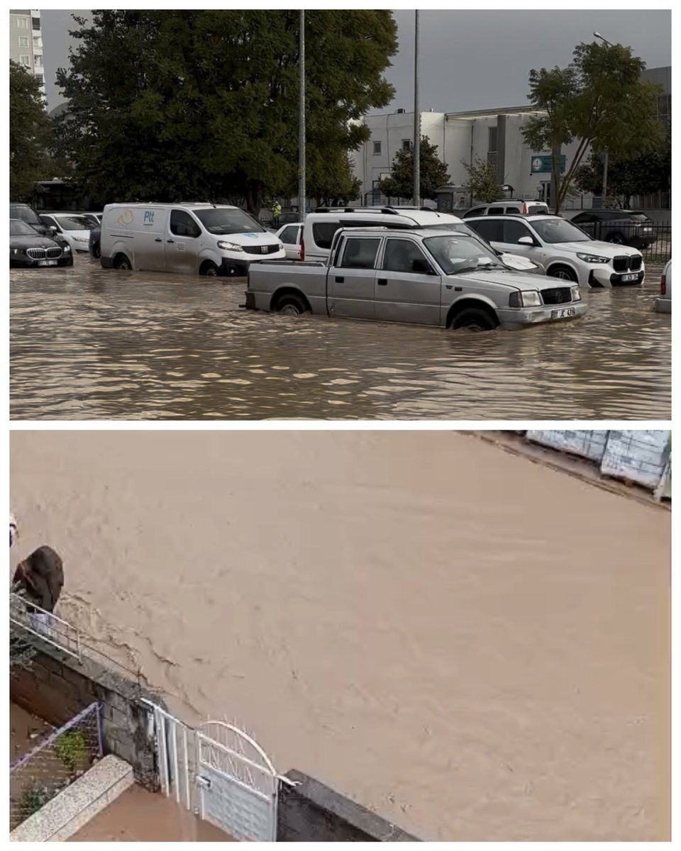 Yüreğir bugün su altında.
Vatandaş evinde sel ile mücadele ederken, CHP’li Yüreğir Belediyesi reklam videoları çekiyor.

Bu bir doğal afet değil, yönetim beceriksizliğidir.
Meteorolojinin günler öncesinden yaptığı uyarılara rağmen hem Büyükşehir Belediyesi hem de CHP’li Yüreğir