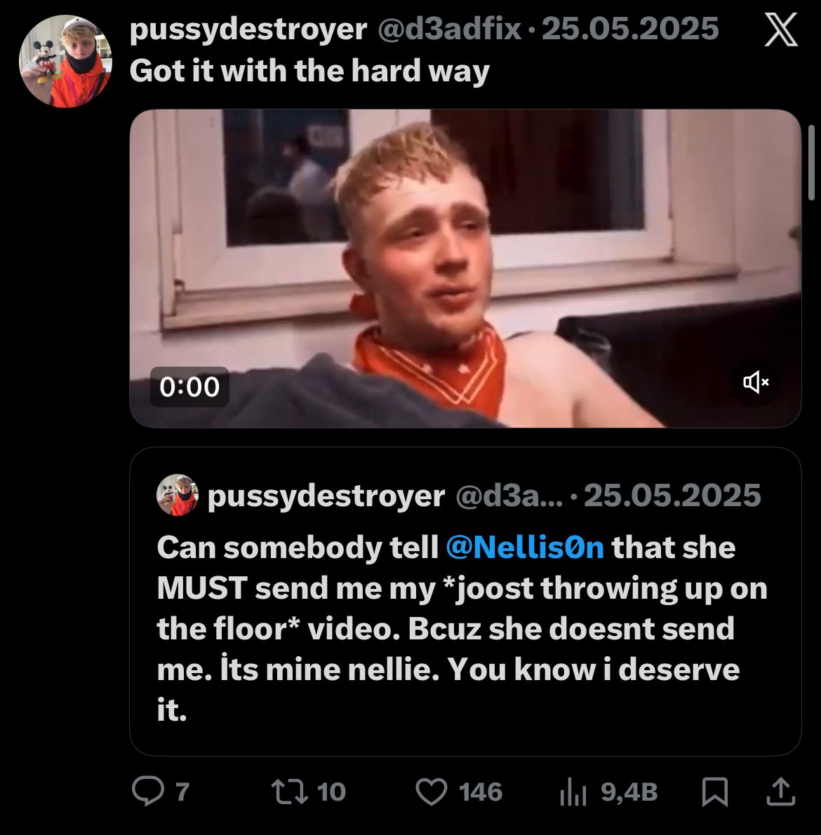 pussydestroyer tweet media