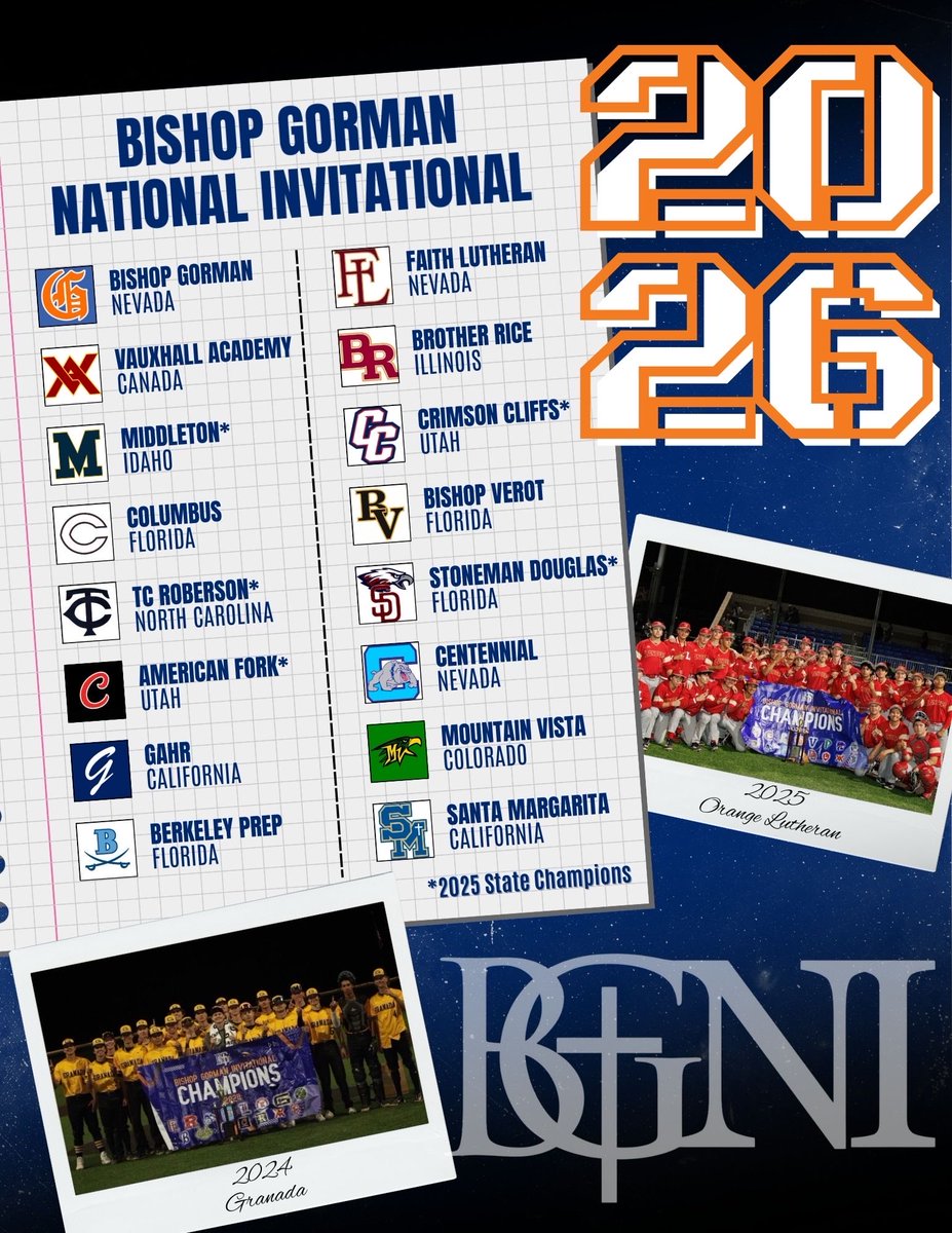 Bishop Gorman Baseball tweet media