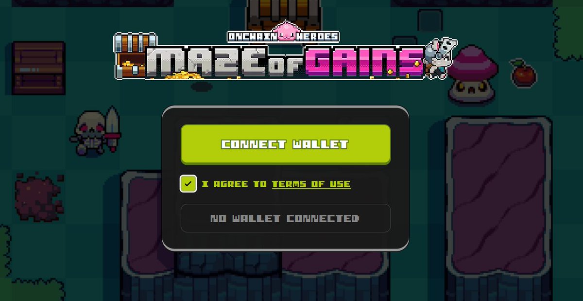 after weeks of beta testing the game, <a href="/onchainheroes/">Onchain Heroes: Maze of Gains</a> has launched its public playtest

- there are 20 keys for the playtest

- note that there are no rewards (yet)  

- Playtest ends on Sunday night

Make sure you collect as many marbles as you can , trust me you’re going to need