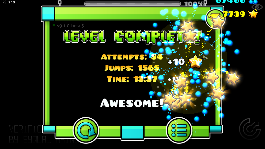 luminalas's tweet image. ola se me olvidó ponerlo acaaaaa

trueffet 100% segundo hardest 16k intentos gg israel demon