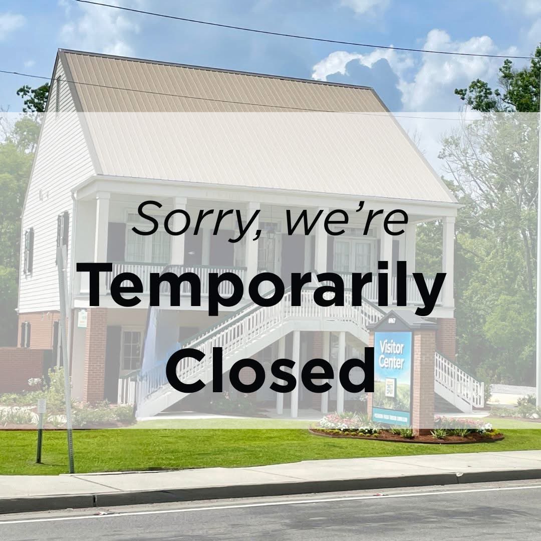 ⚠️At this time, the Visitor Center is TEMPORARILY CLOSED. 
🚨We've moved locations. Stay tuned, sweet friends! We will make another announcement when we are open in our temporary home.

#visitlasweetspot #ascensionparish