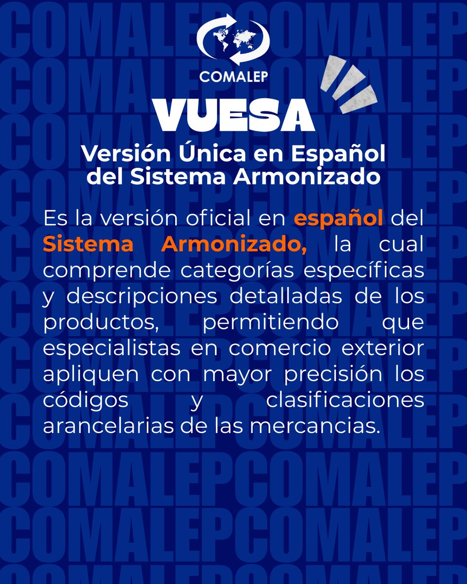 comalep_oficial's tweet photo. COMALEP impulsa la armonización de la nomenclatura aduanera en Iberoamérica.
Mediante el CIN, expertos regionales desarrollan y actualizan VUESA Y VUENESA,claves para la aplicación del Sistema Armonizado en español y la facilitación del comercio internacional. 
#COMALEP #CIN #WCO https://t.co/LcrxhCGsFv