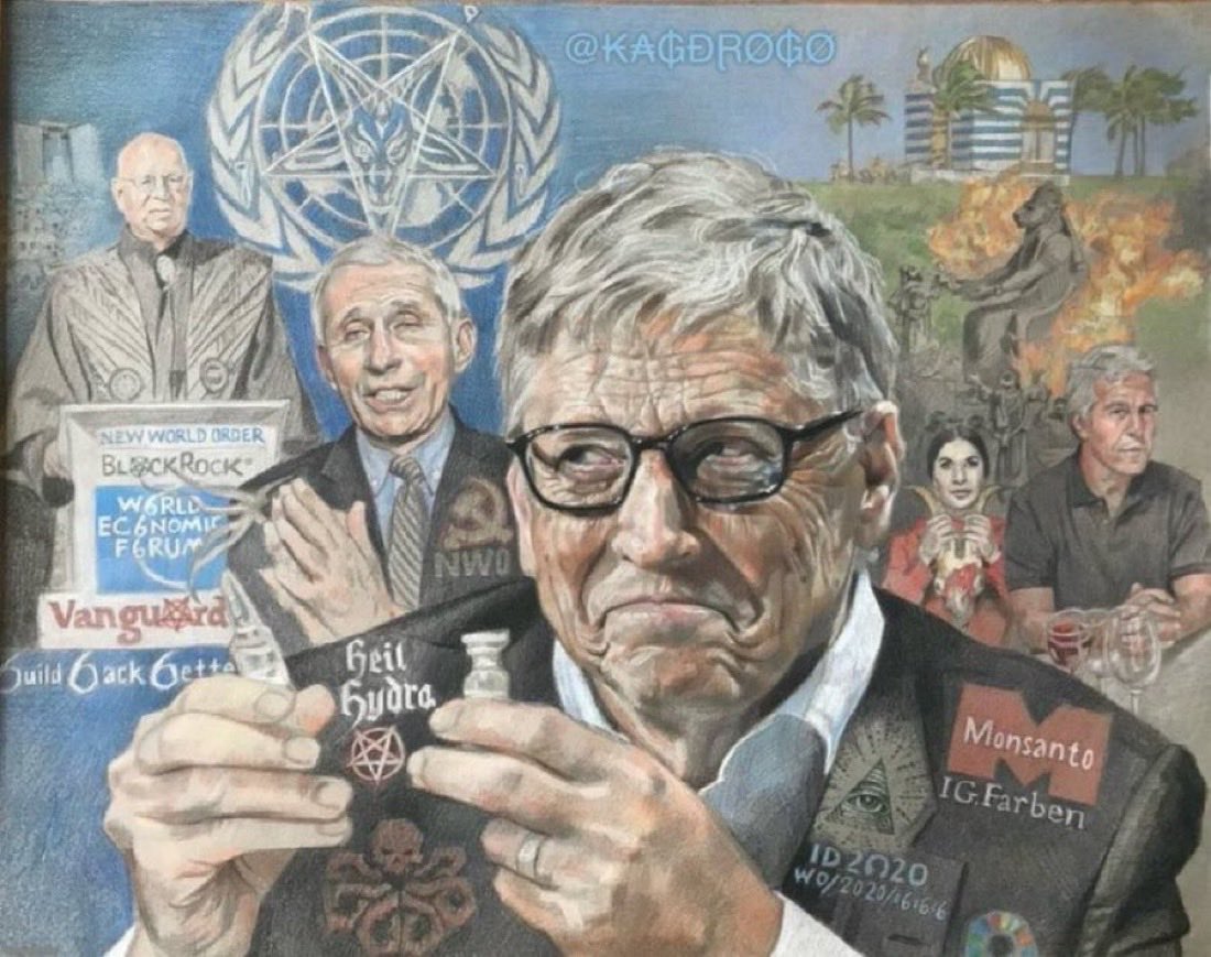 This is the guy giving everyone medical advice:

Epstein emails say Bill Gates asked him for antibiotics to secretly drug his wife because he caught an std from hookers.

Bill Gates is a disgusting gremlin.