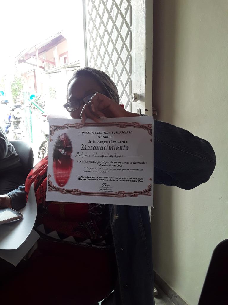 Edel84348325's tweet photo. El #CEMMadruga realizó en la tarde de hoy el balance de trabajo correspondiente al año 2025. #Juntosomosmasfuertes. #CENCuba. https://t.co/D9EzFvO4mS