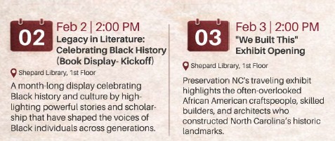 NCCU Shepard Library tweet media