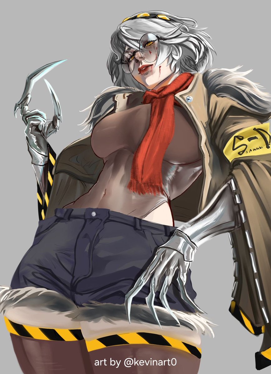 V human 💛⚠️🩸

Comisionado a <a href="/Kevinart0/">Kevin🇪🇨\(comm open) :DD</a> 
Gracias por la (V)iejota 🛐🛐✨️

#murderdrones #SerialDesignationV