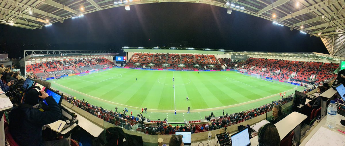 Ed__Dawes's tweet image. Welcome to Ashton Gate… a bit sparse but understandable.

#dcfc