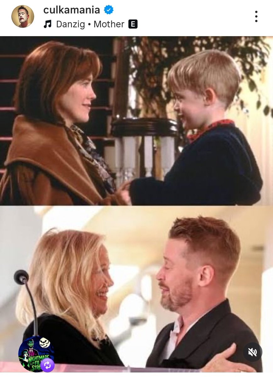 Mama....I thought we had more time. Macaulay Culkin' tribute to Catherine O'Hara 😢