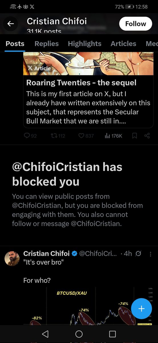 jasmine39390630's tweet image. @ChifoiCristian
Aftwr exposing the scammer, they block you