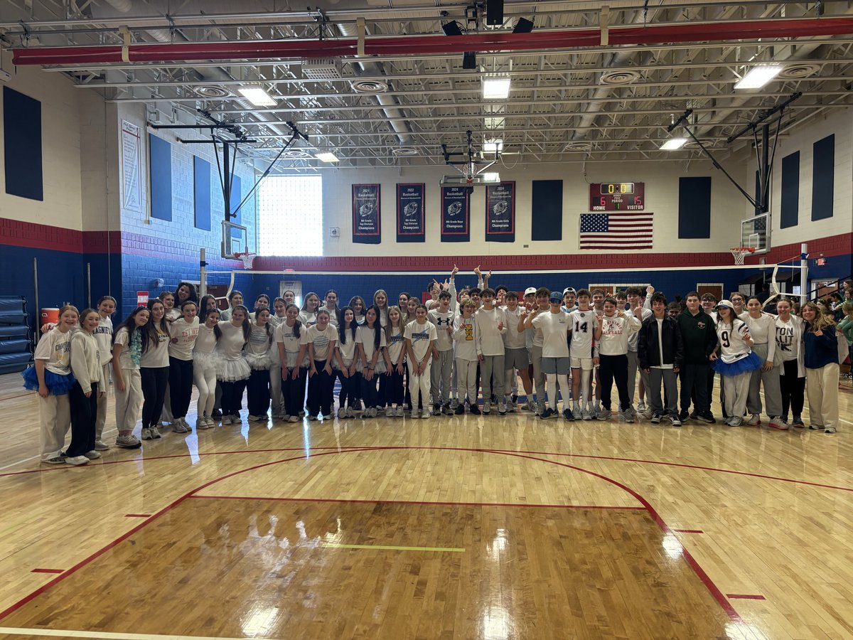 FullyAliveWMrsM's tweet photo. 8th grade took home the win!! 🏆 https://t.co/wRBOlDgFgr