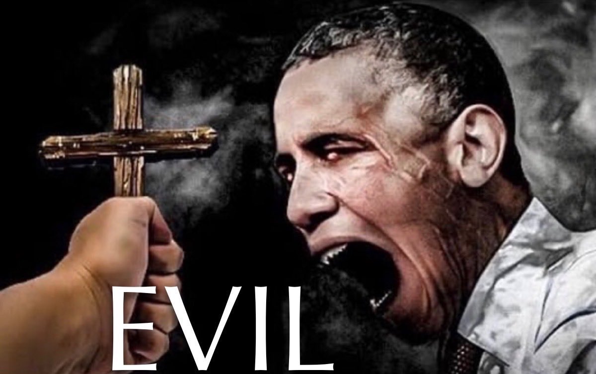 奥巴马的主要目标是通过推行马克思主义、恋童癖和变性主义来摧毁美国……同时废除美国宪法第一修正案和第二修正案。

只有当这位叛国的骗子因其危害美国的罪行以及密谋推翻总统而被捕入狱时，美国才能恢复元气。