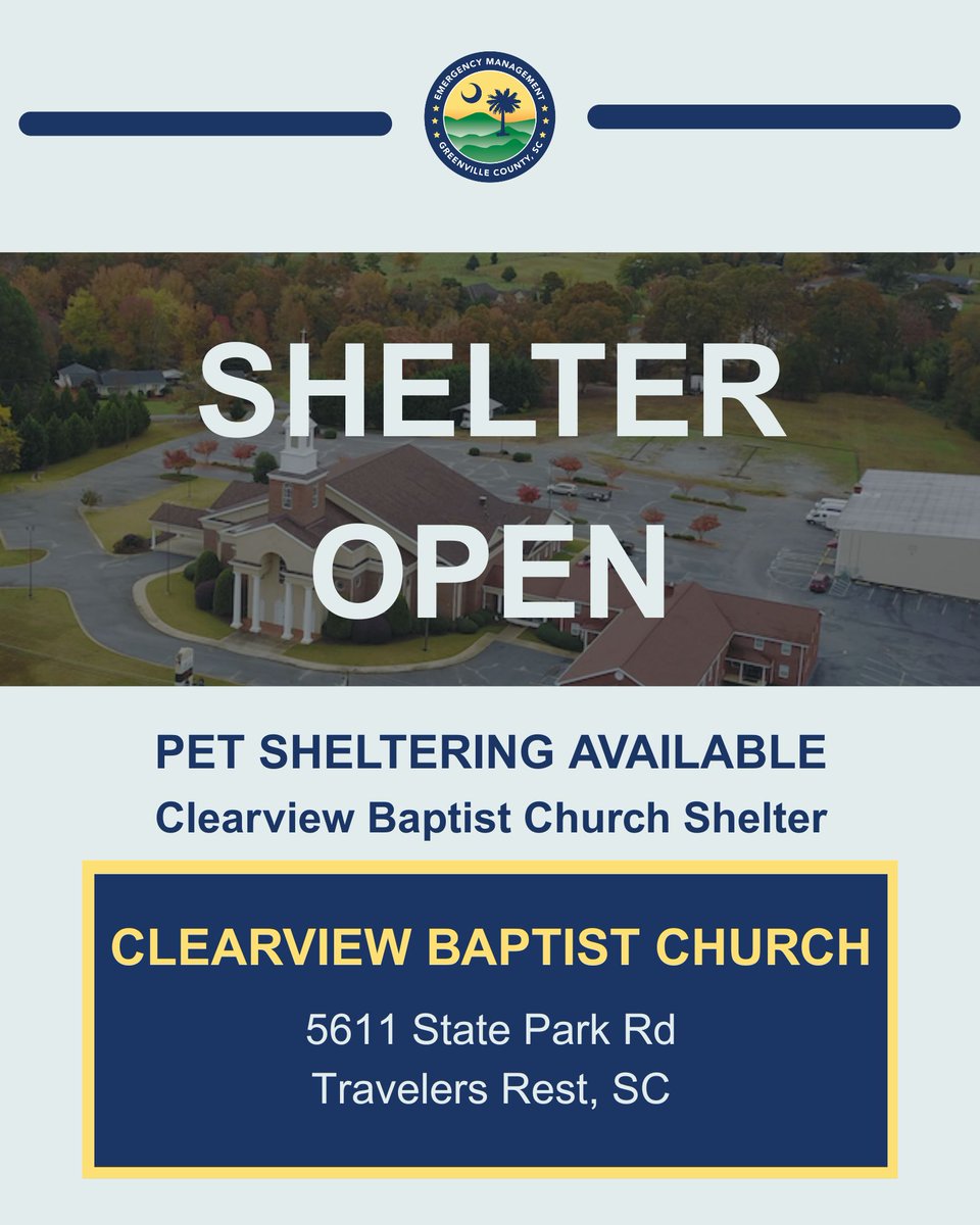 Greenville County Emergency Management tweet media