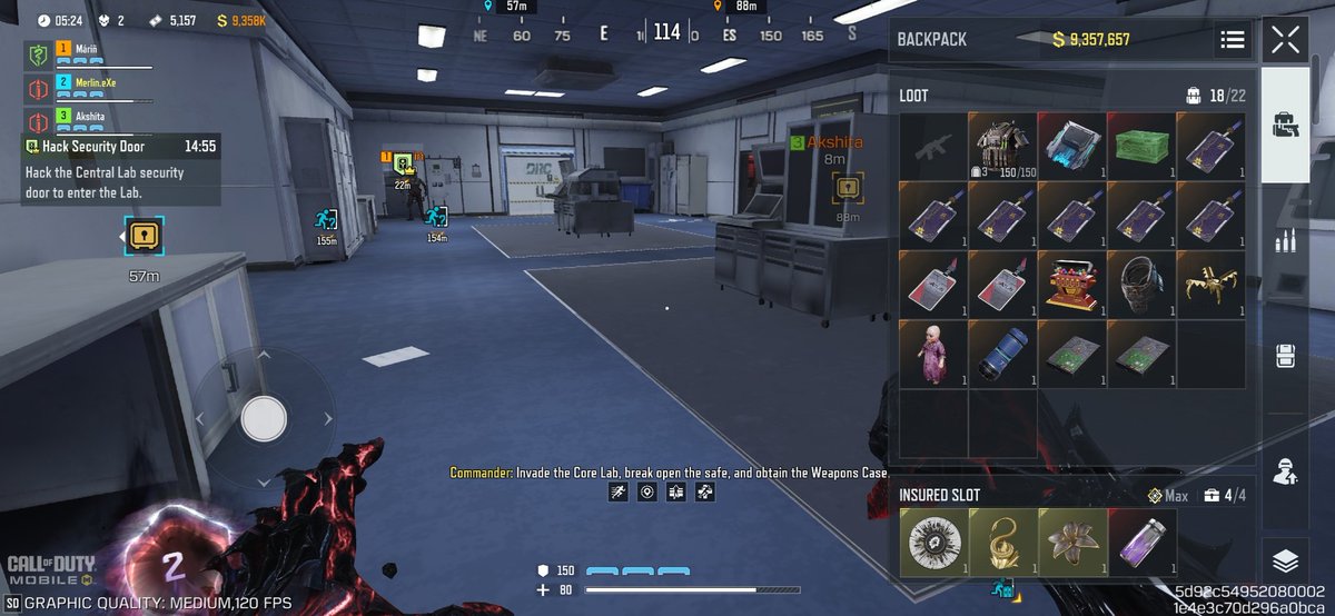 MerlineXeX's tweet photo. @TheNoahSunday @RealBobbyPlays  @CODMobileIN @PlayCODMobile  

Is this a first? 
3 ultra's on one floor.... https://t.co/WXUNPO51GL